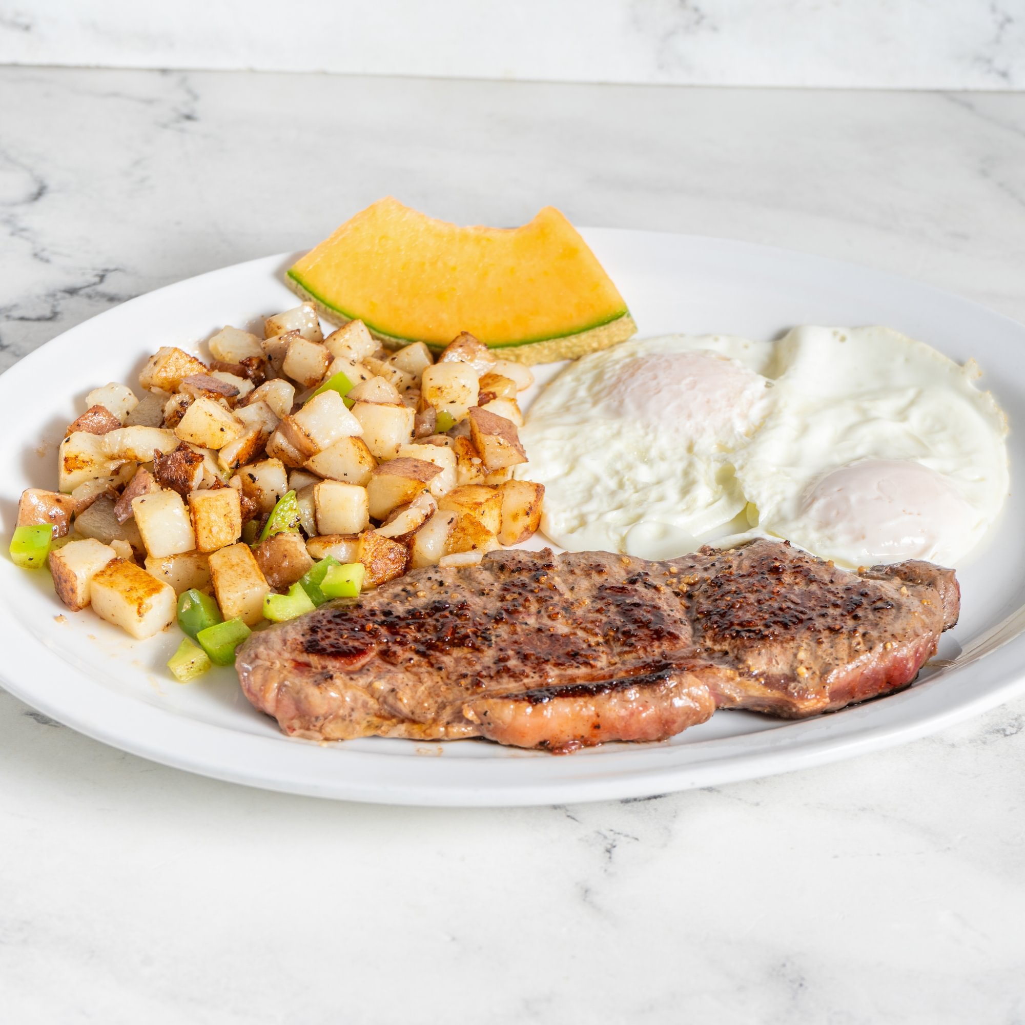 New York Steak and Eggs