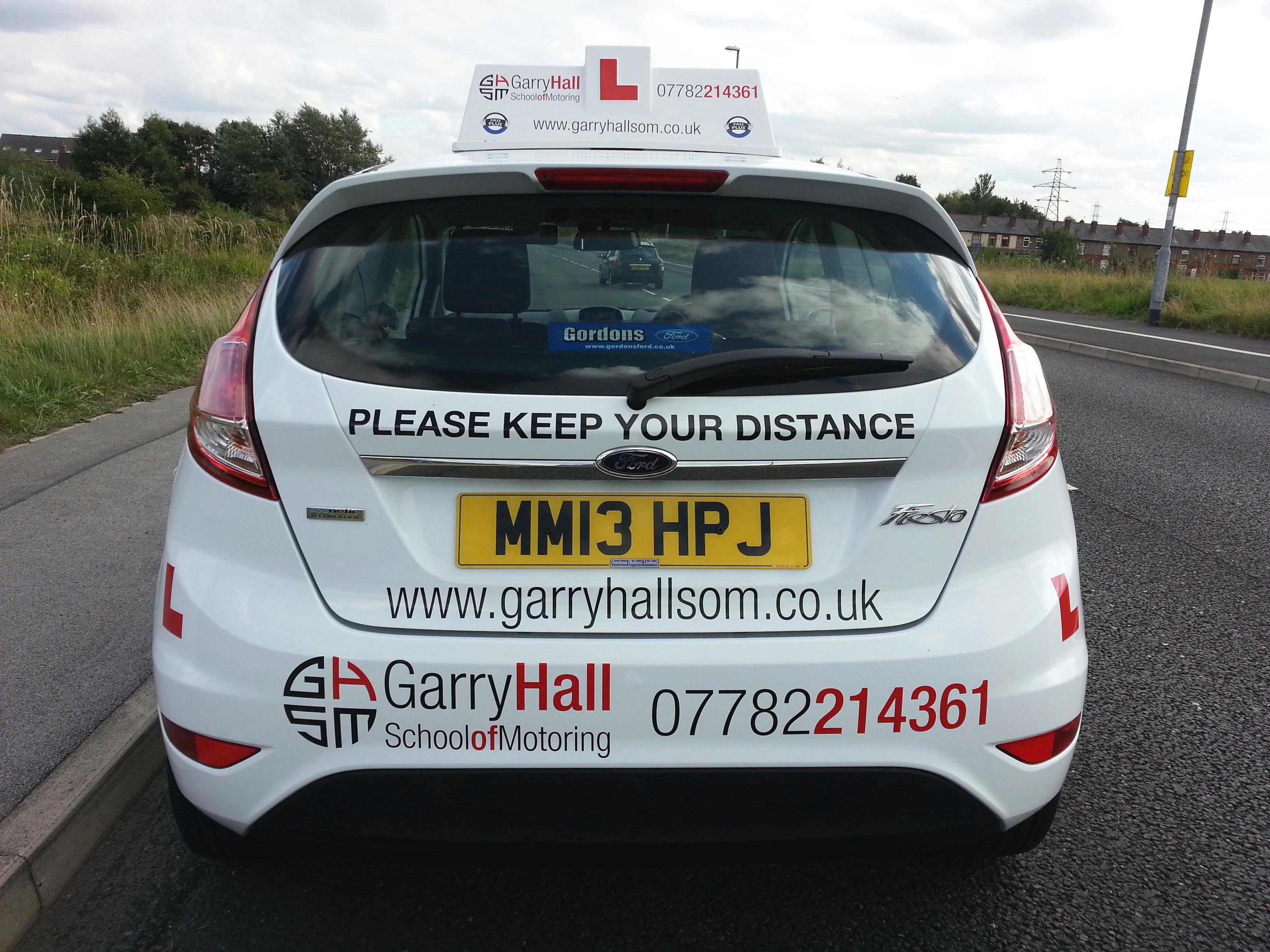 Images Garry Hall School of Motoring