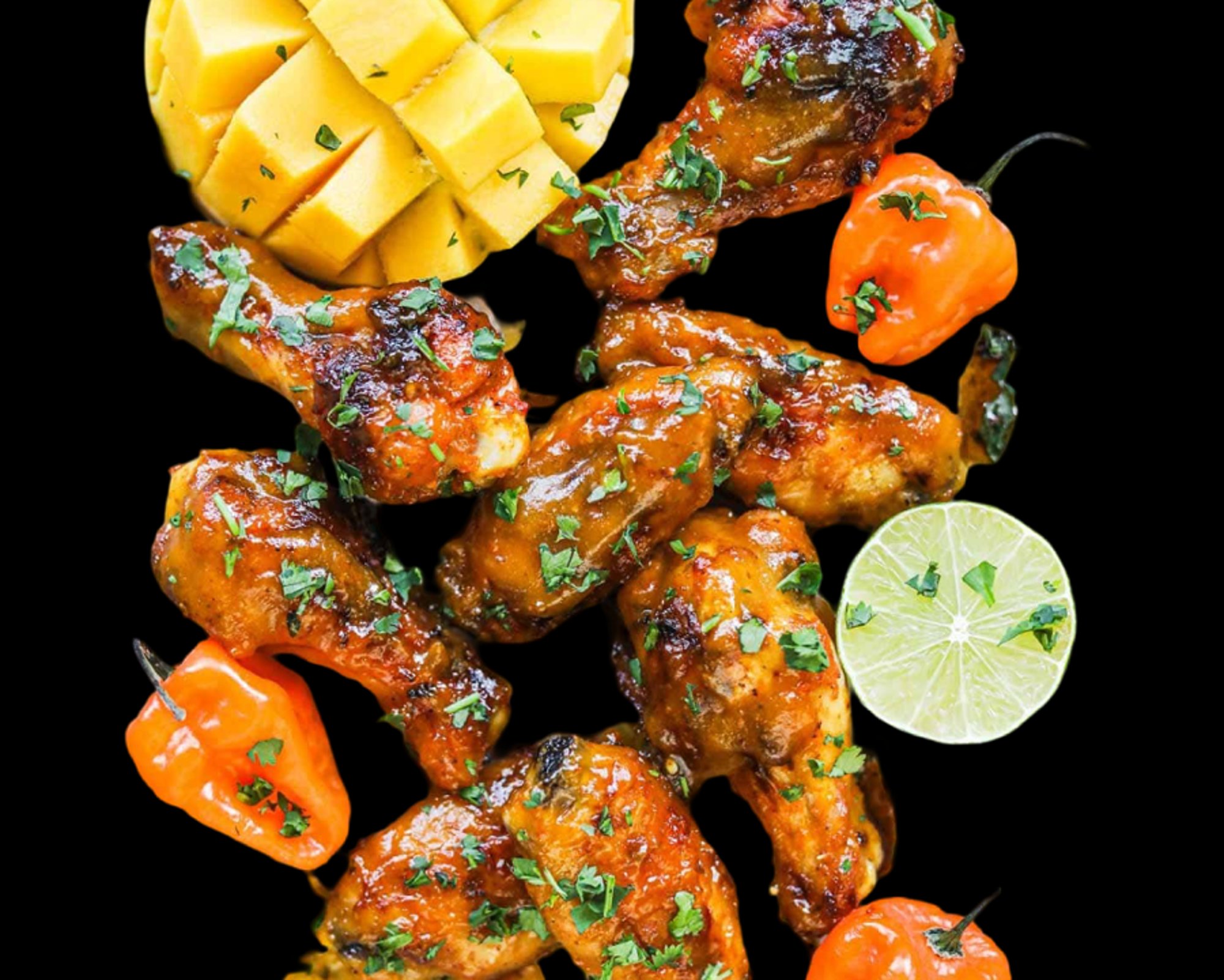 MANGO HABANERO CHICKEN WINGS
