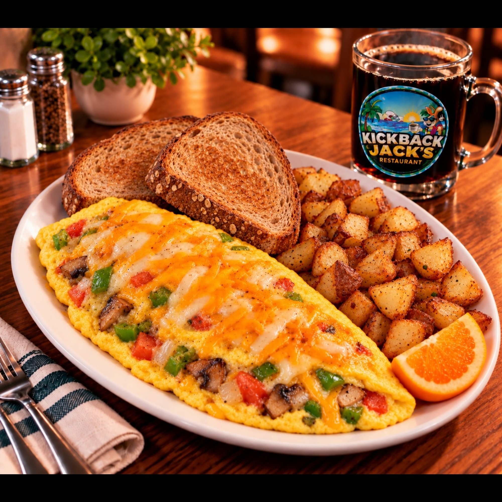 Vegetable Omelette