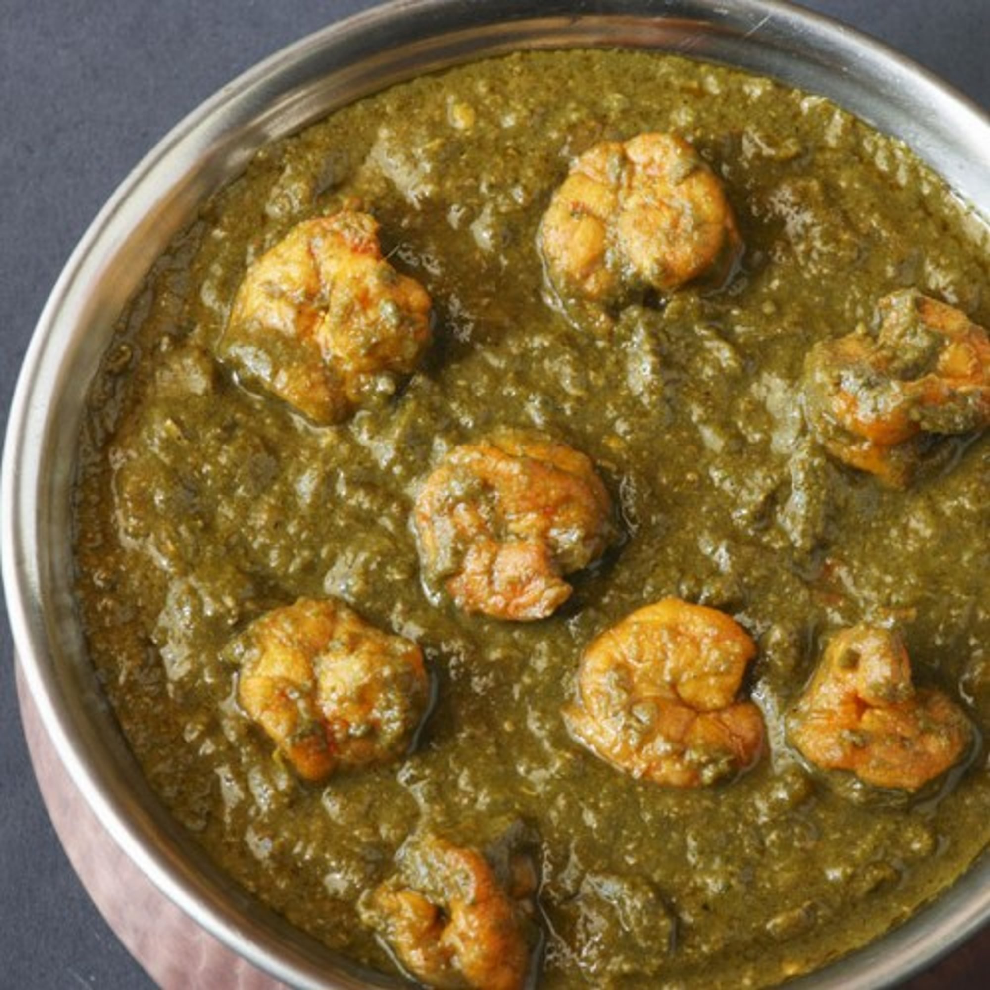 Shrimp Saag
