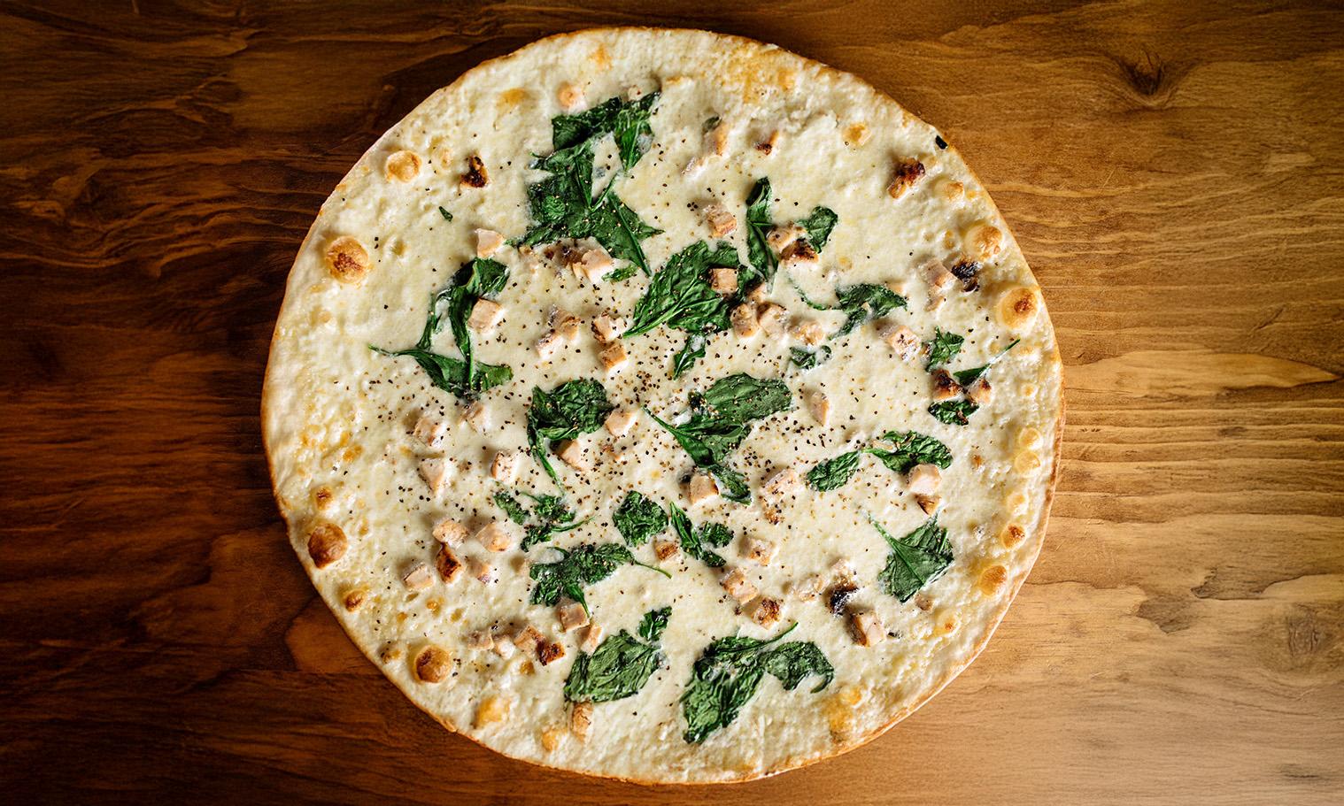 16" - Chicken Spinach Alfredo
