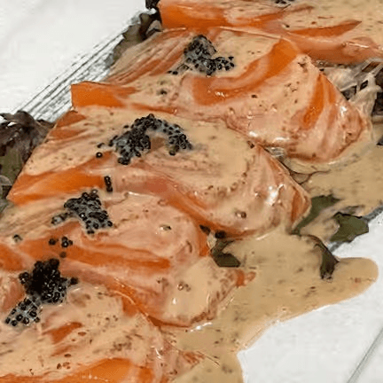 Salmon Carpaccio
