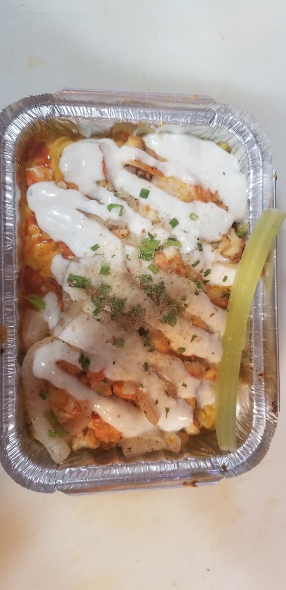 Buffalo Chicken Mac n Cheese