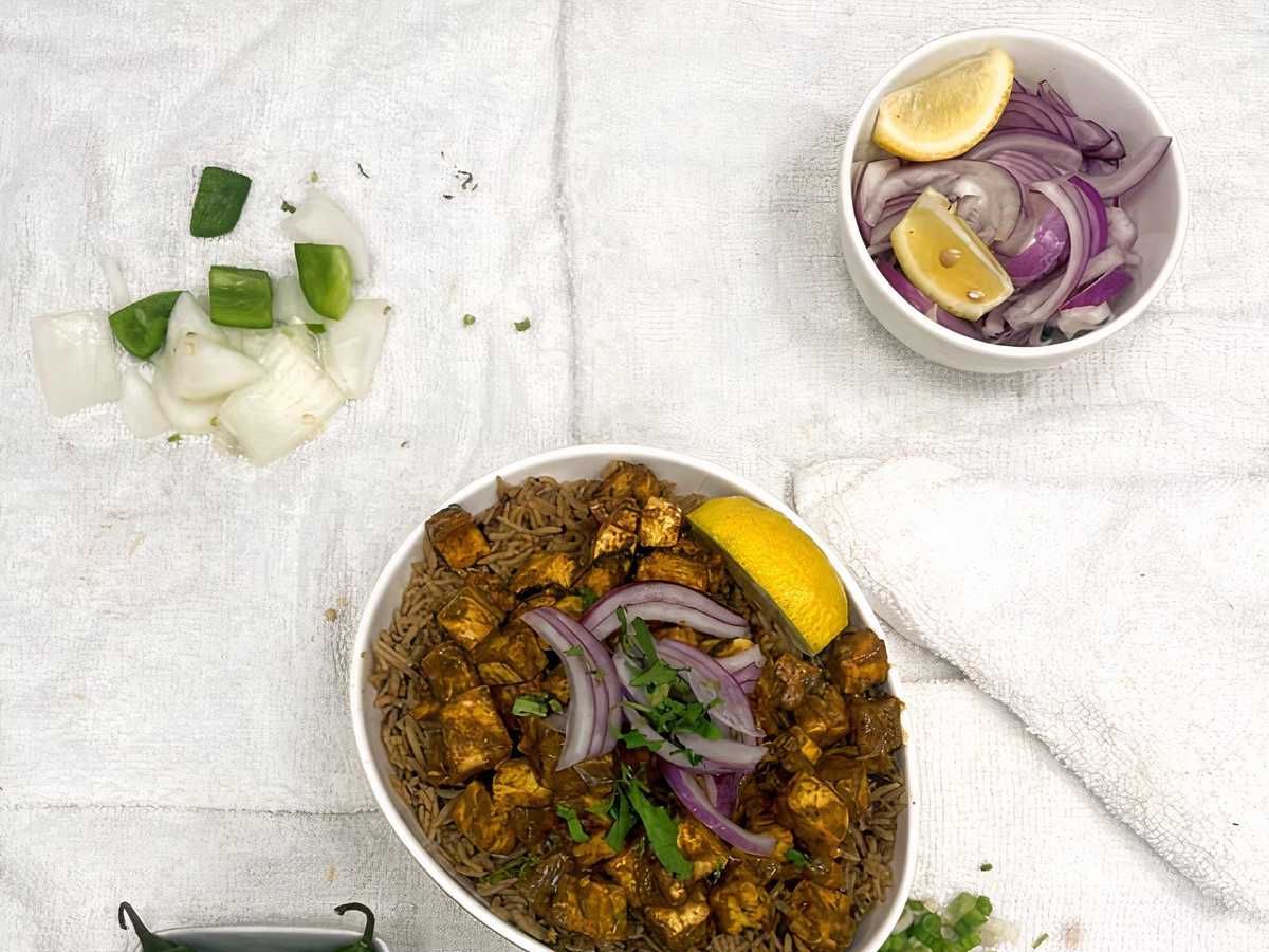 Panner Ghee Roast Pulao