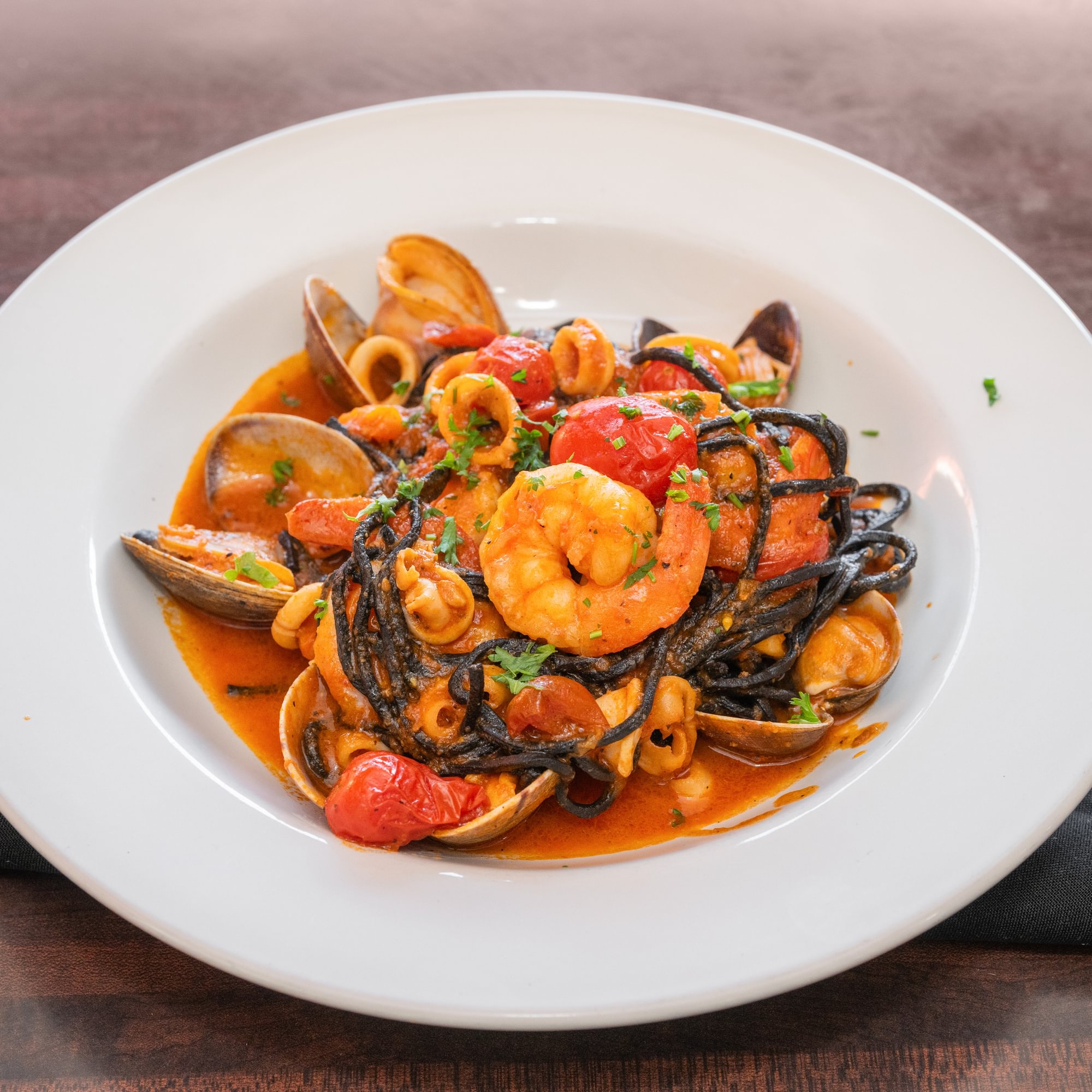 Linguine al Nero di Seppia