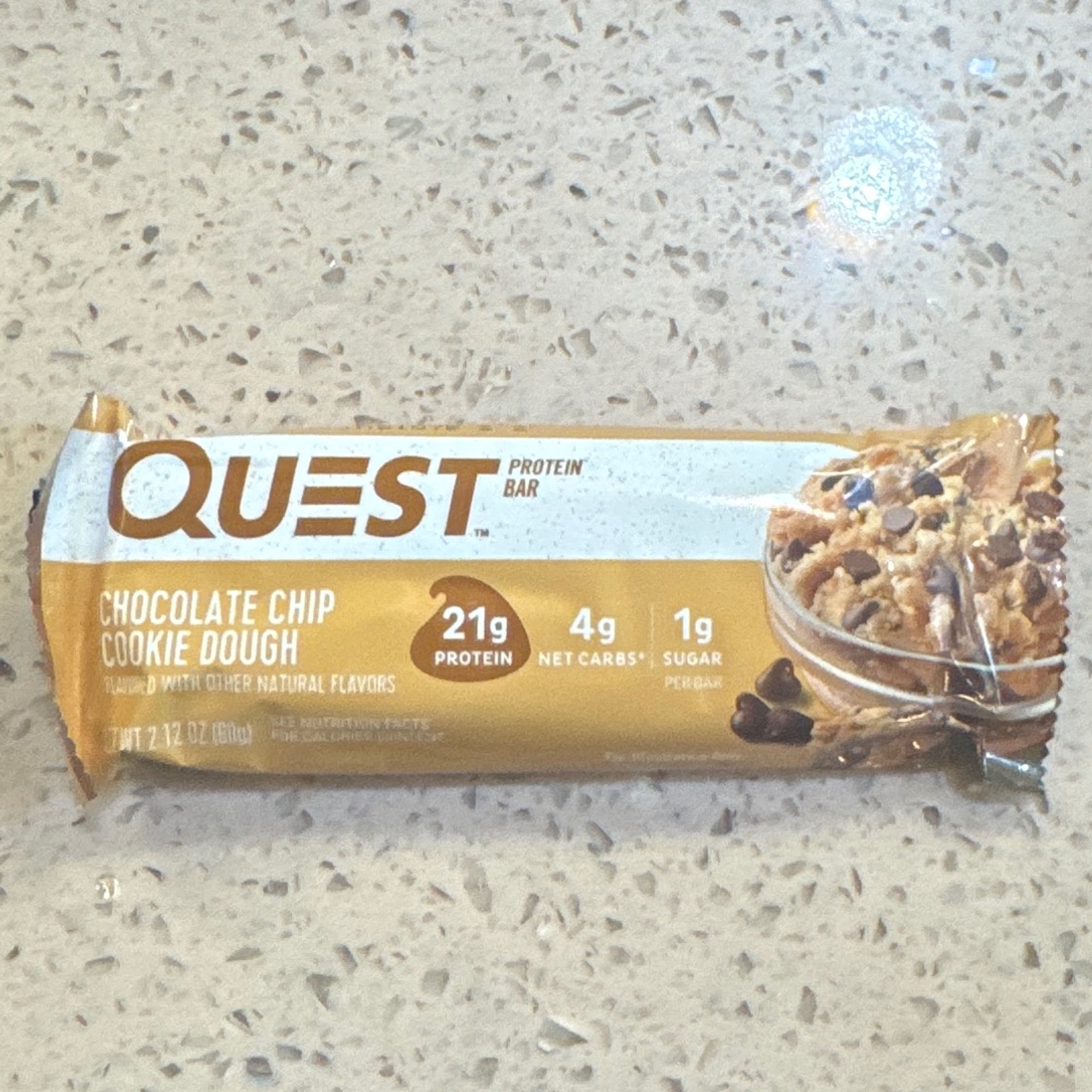 Quest protein bar chocolate chip