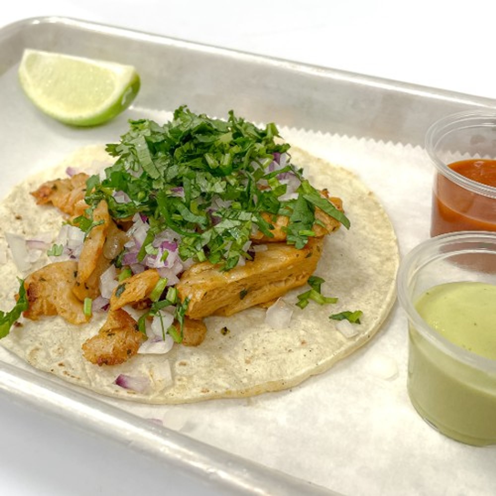 Vegan Chicken Taco (x2)