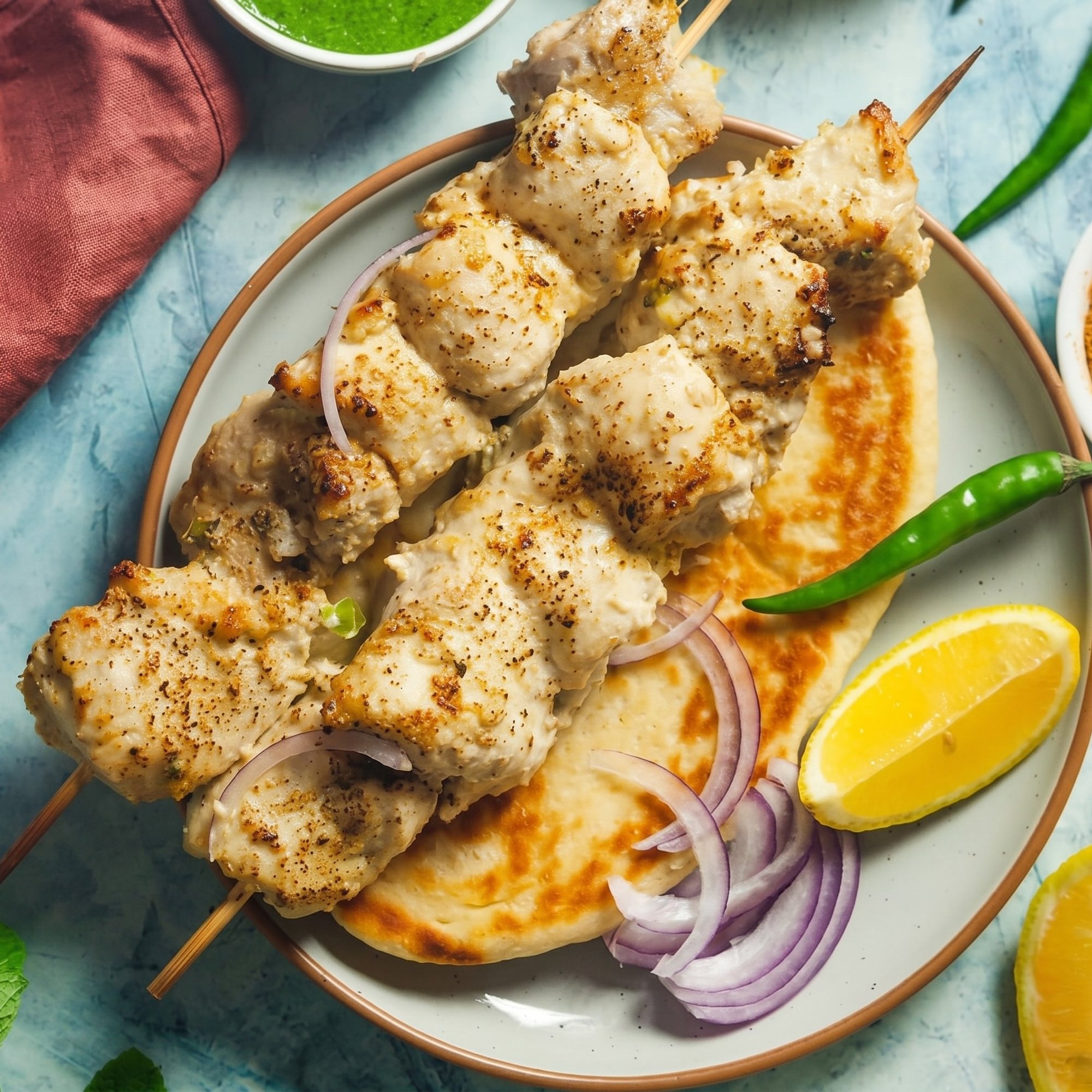 Methi Malai Chicken Tikka Combo