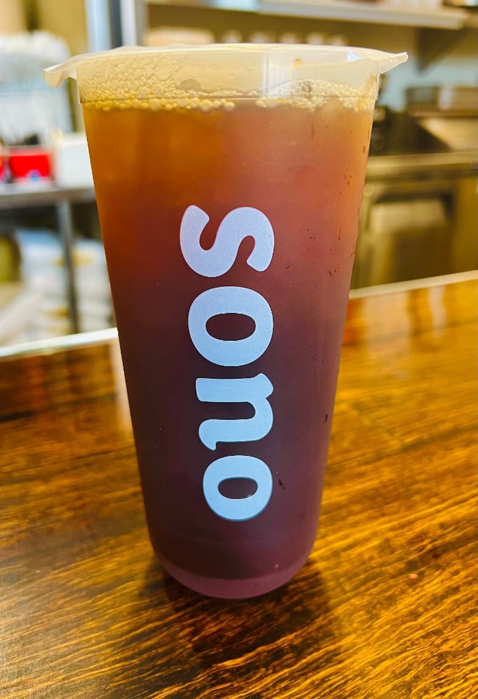 Iced Assam Black Tea (no boba or sugar)