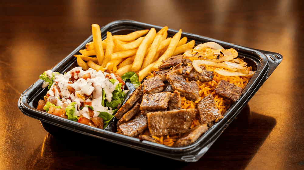 Gyro Lamb Over Rice