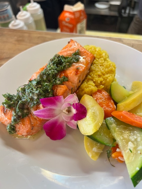 Grilled Salmon