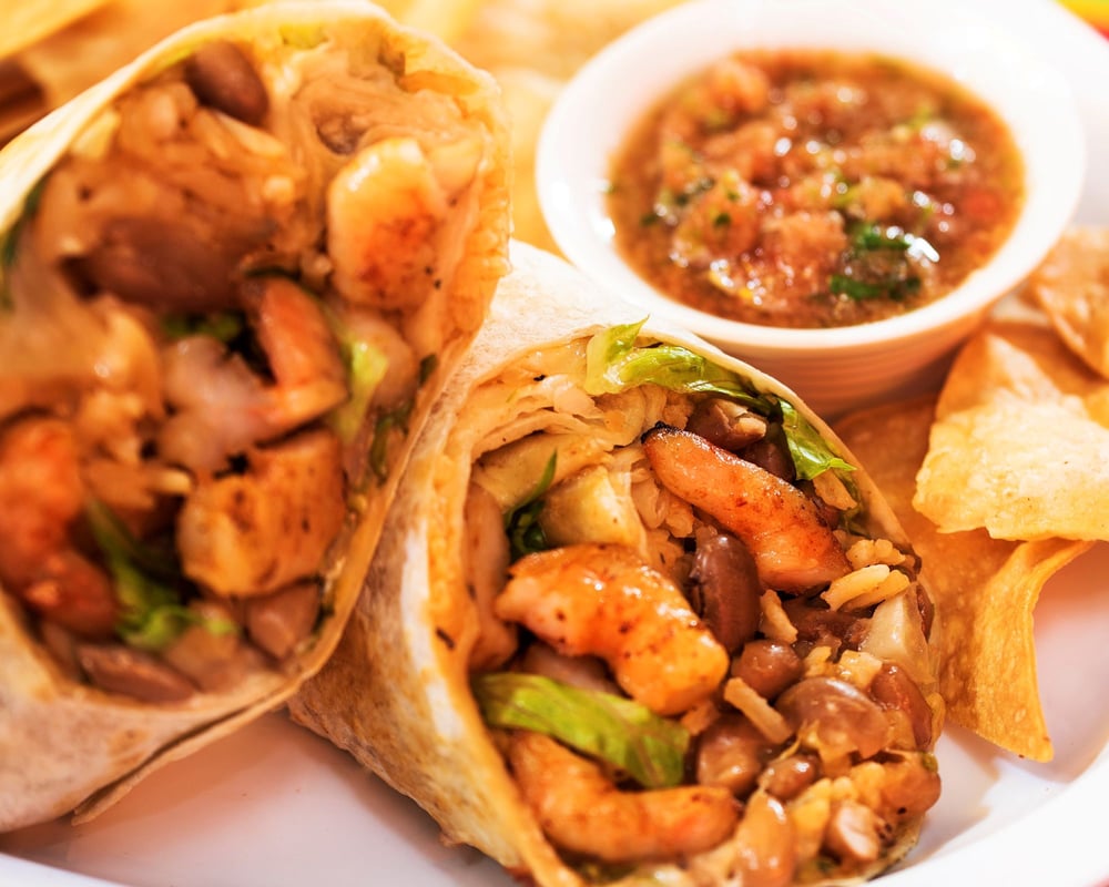 Shrimp Burrito