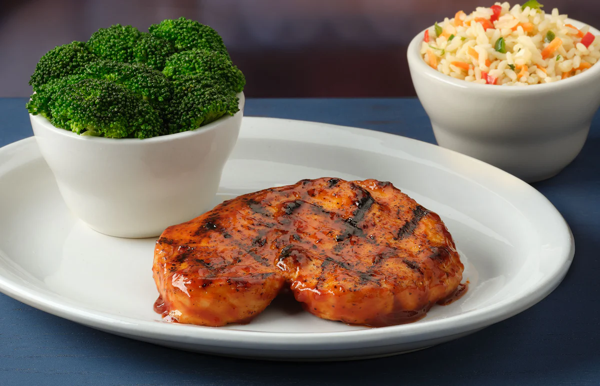 Grilled BBQ Chicken Dinner