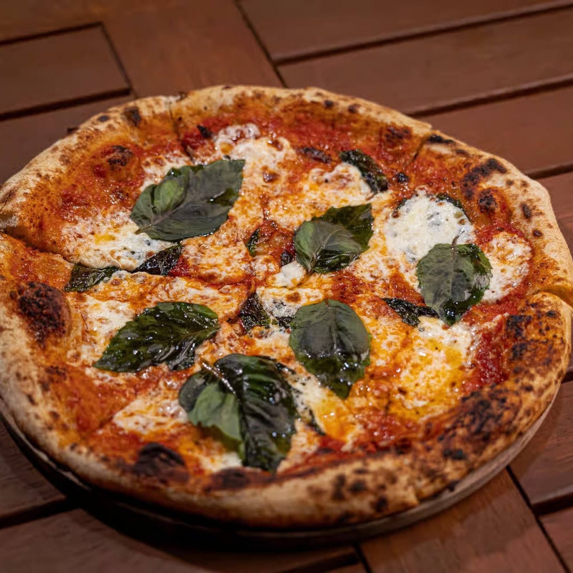 Margherita pizza