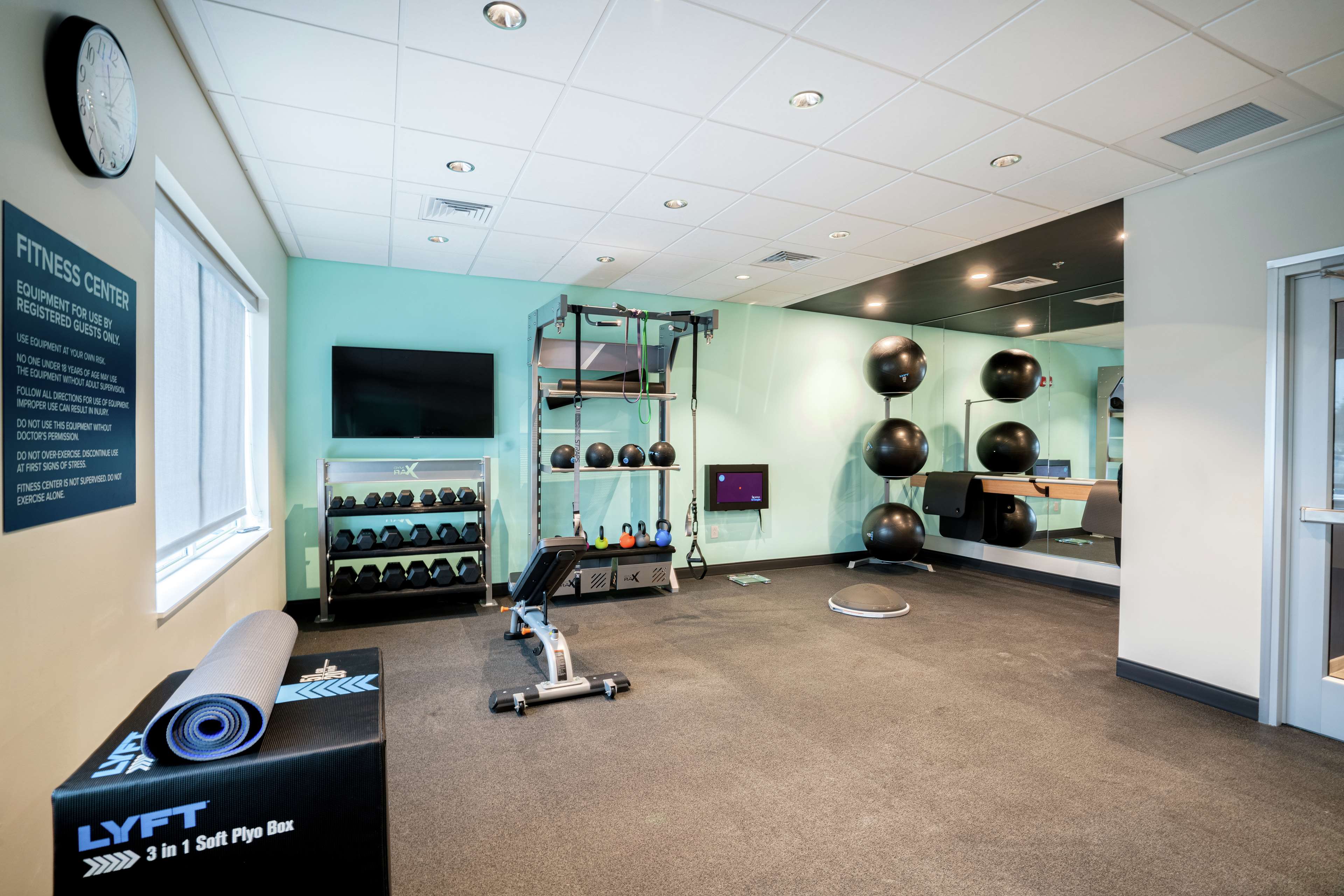 Health club  fitness center  gym