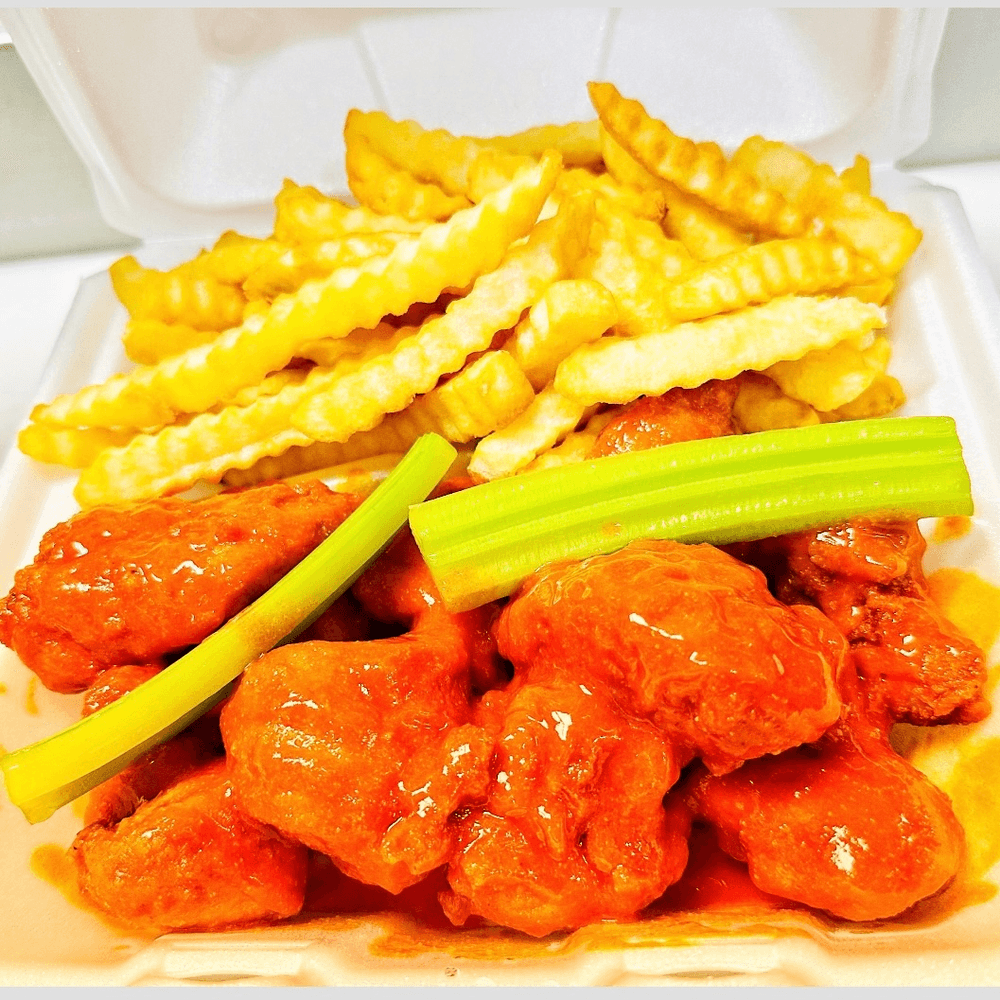 5 Piece Boneless Wings Combo