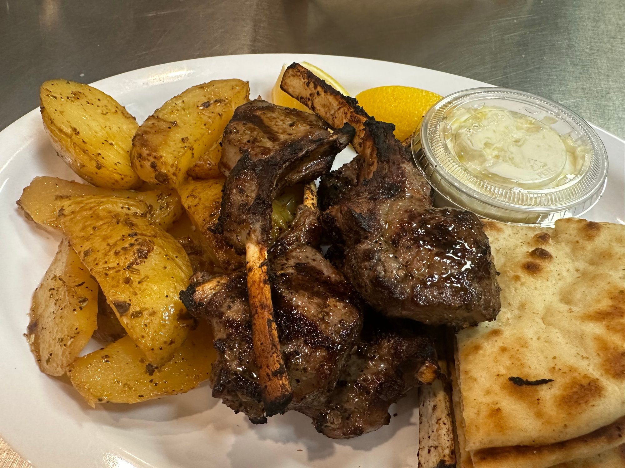 Lamb Chops Dinner