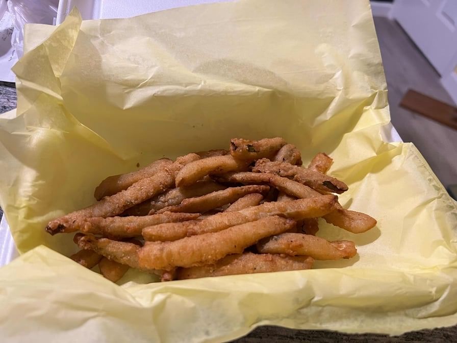 Small Spicy Fried Pickles