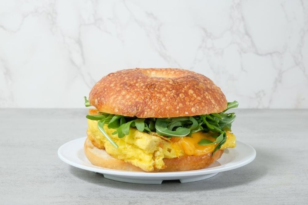Egg, Cheddar & Arugula