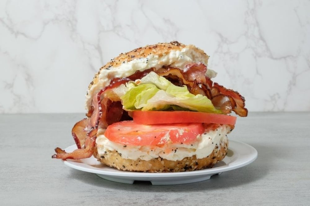 BLT Schmear Sandwich