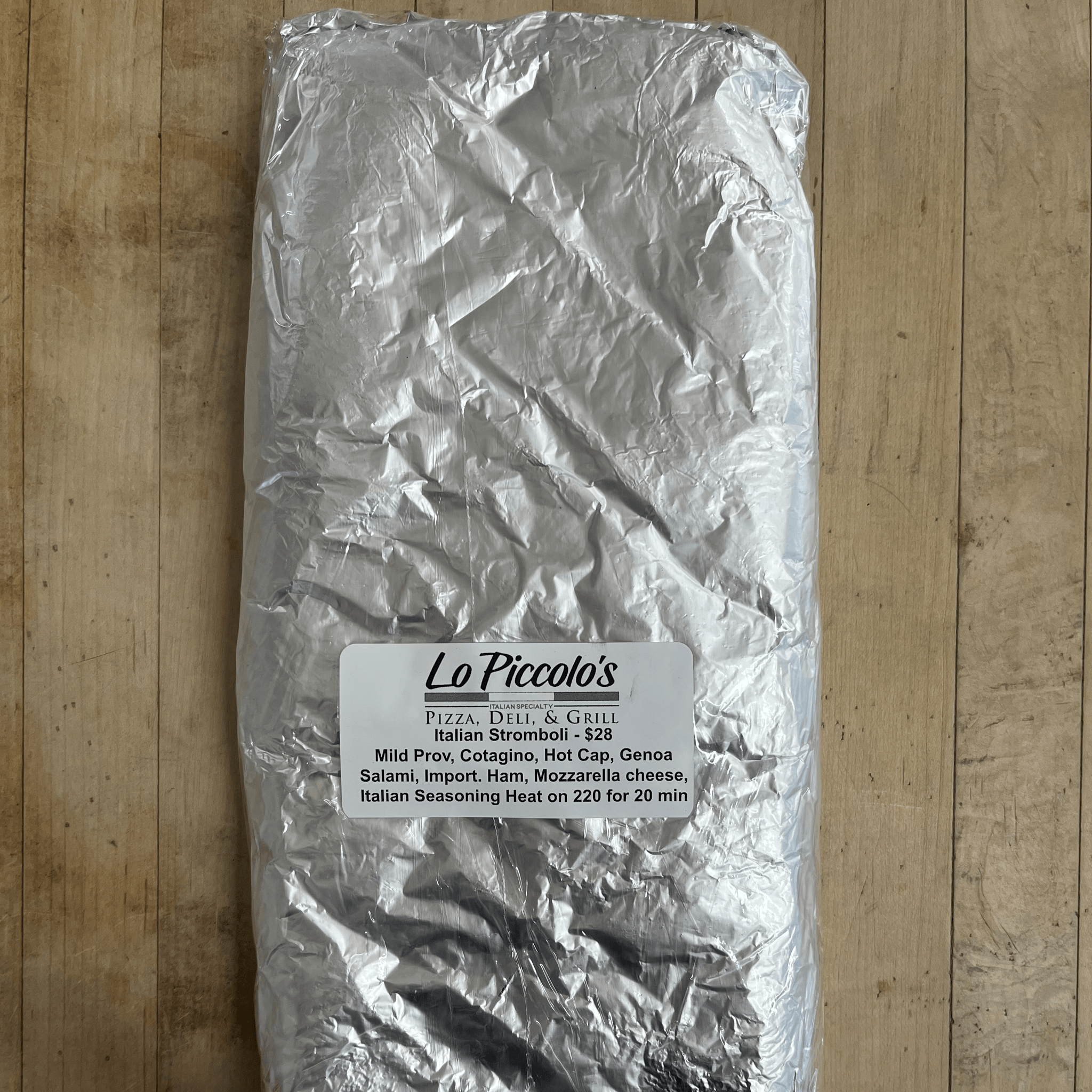 Italian Stromboli (Frozen)
