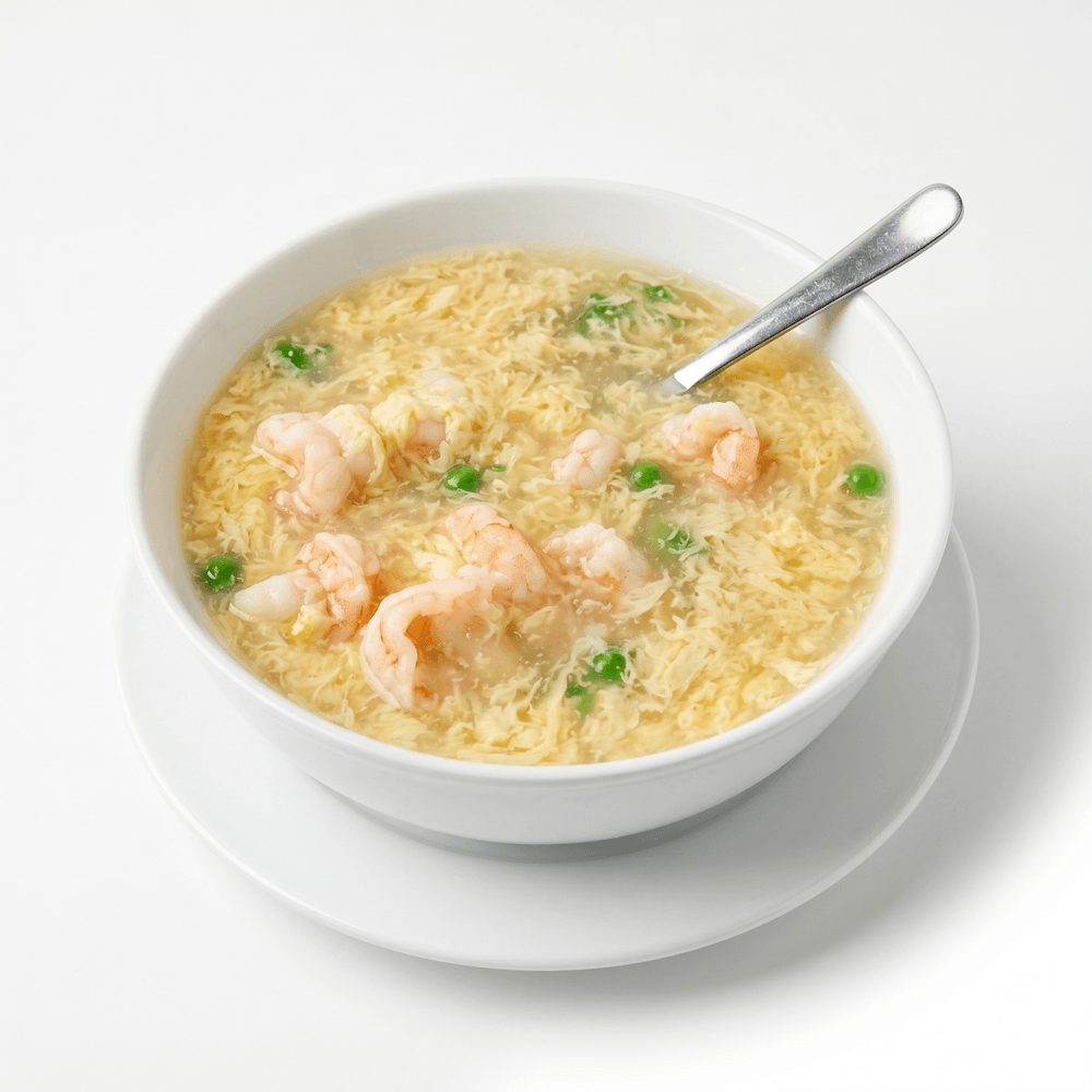 Mixed Seafood with Noodle Soup Lunch