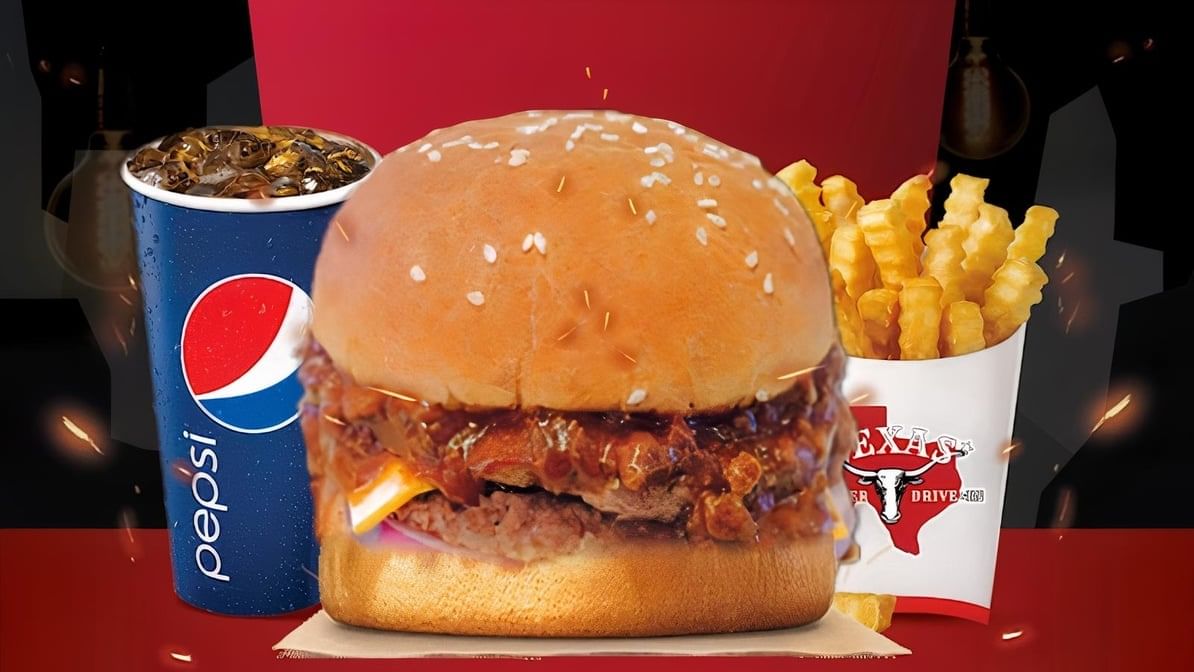 Double Chili Cheeseburger Combo