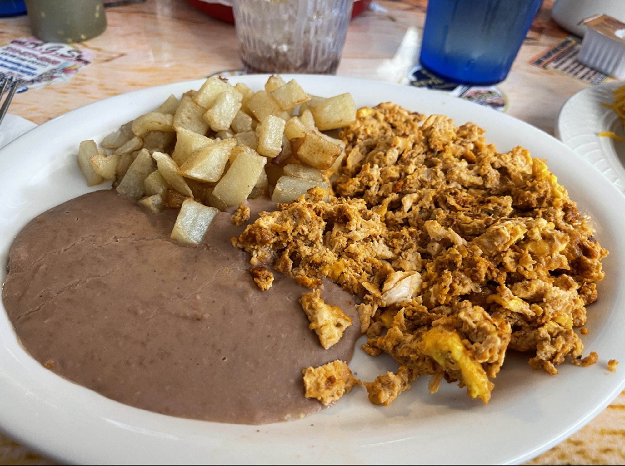 Chorizo & Eggs Plate