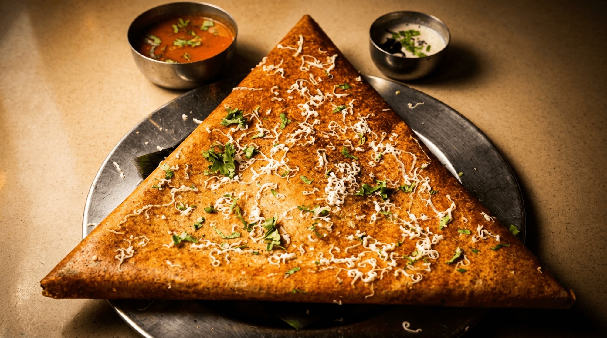 Chicken Cheese Dosai