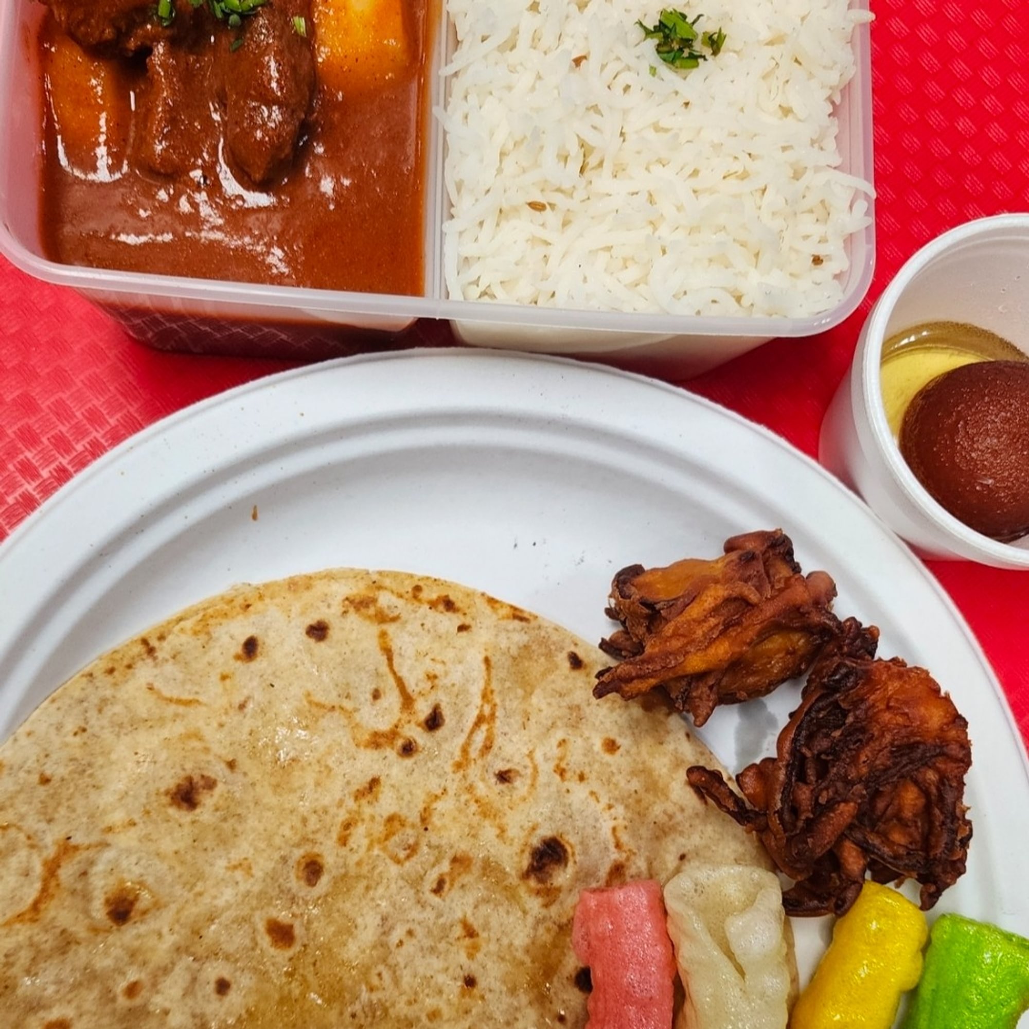 Lamb Vindaloo Lunch