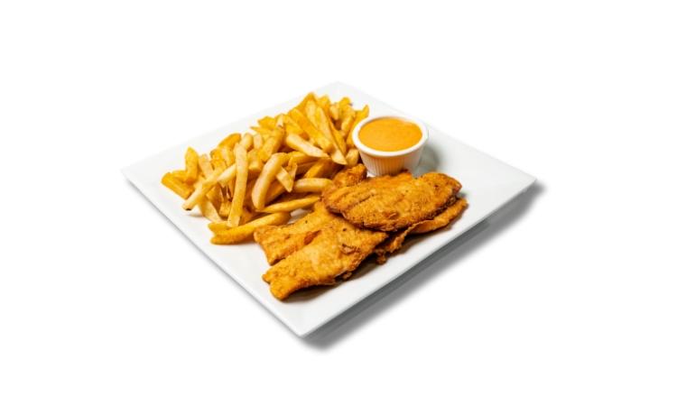 Fried Fish & Fries (Kids)