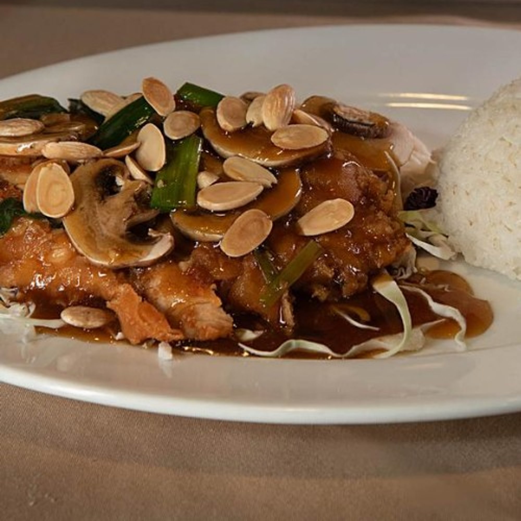 Almond Boneless Chicken