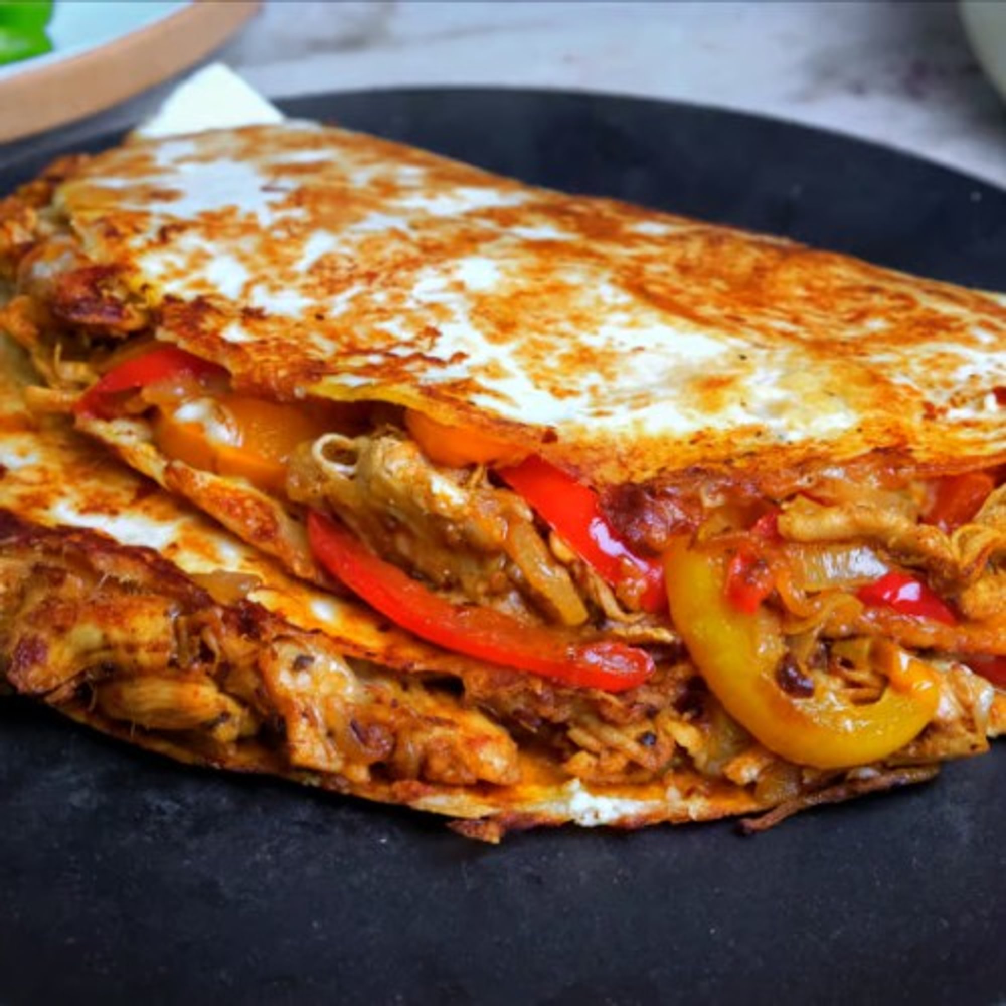 Cajun Chicken Quesadilla