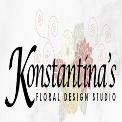 Konstantina's Floral Design Logo