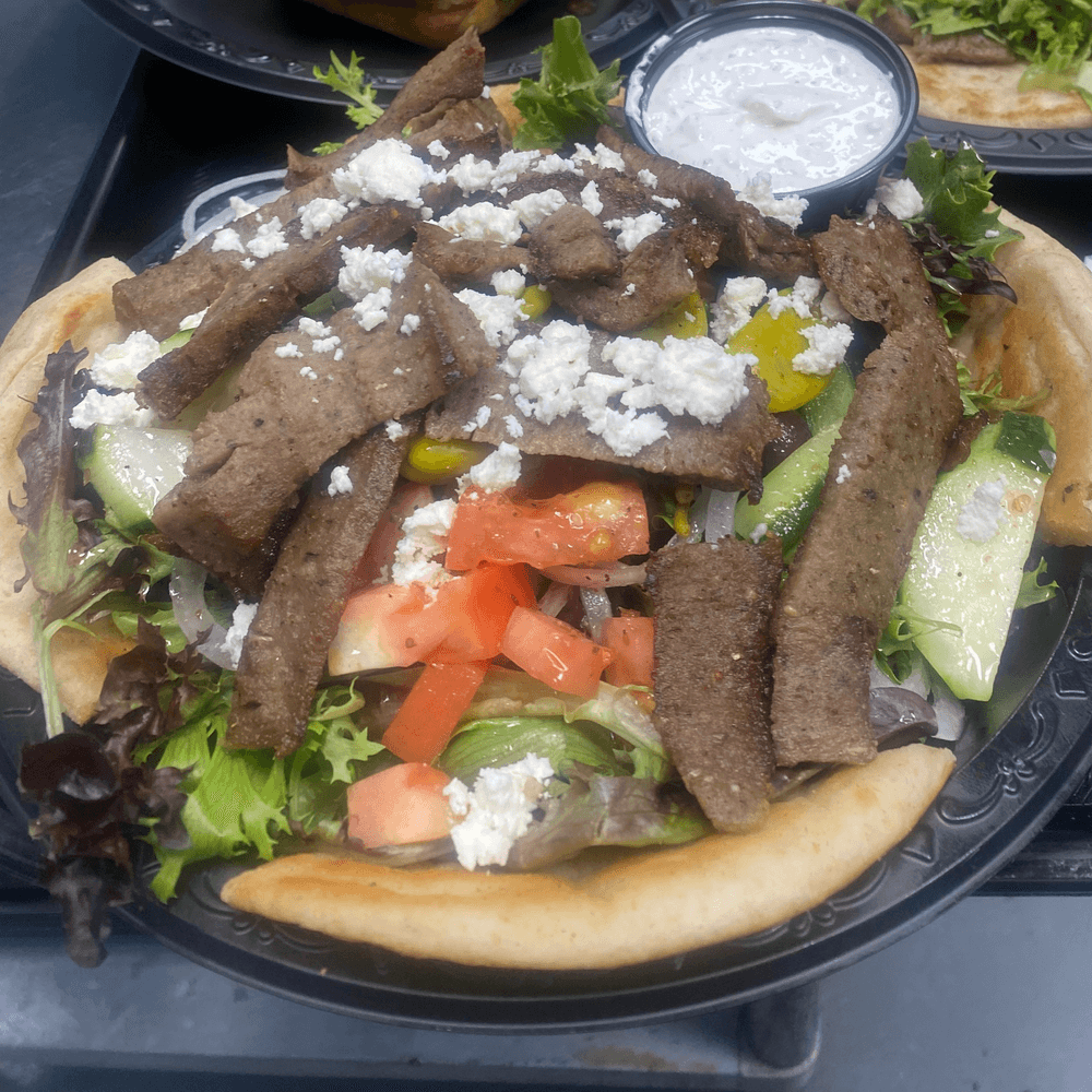 Grecian Gyro Delight Salad