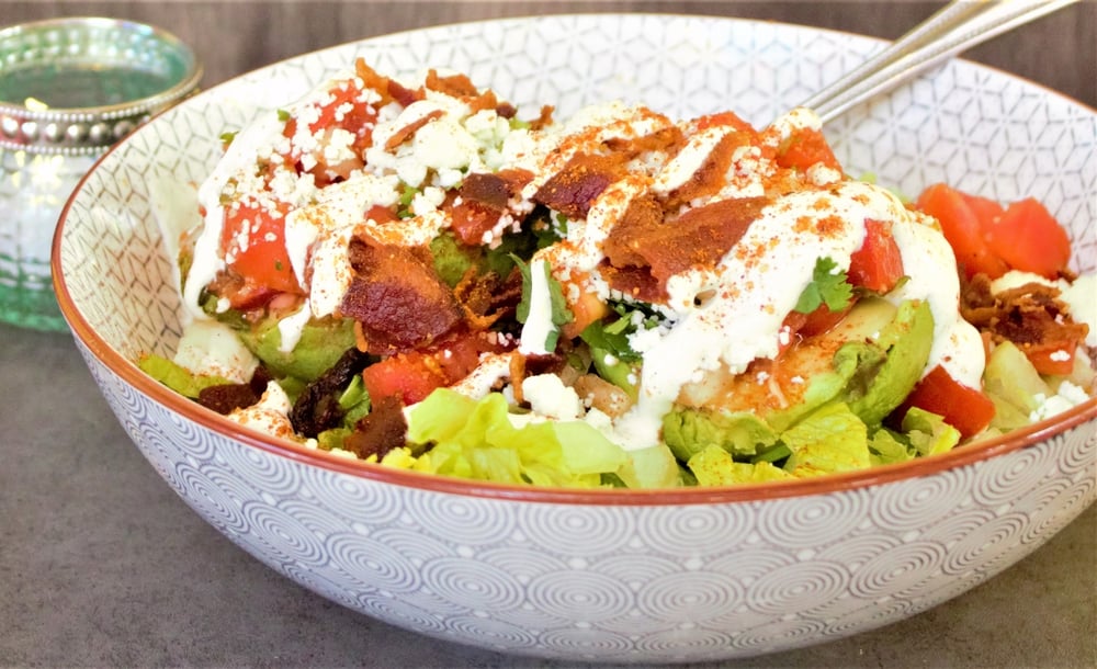 BLTA Stuffed Avocado