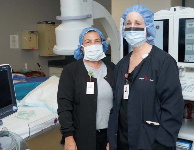 The expert staff at August Vascular Care
