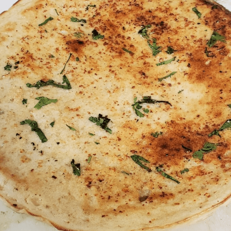 Gluten Free Vegan Garlic Naan