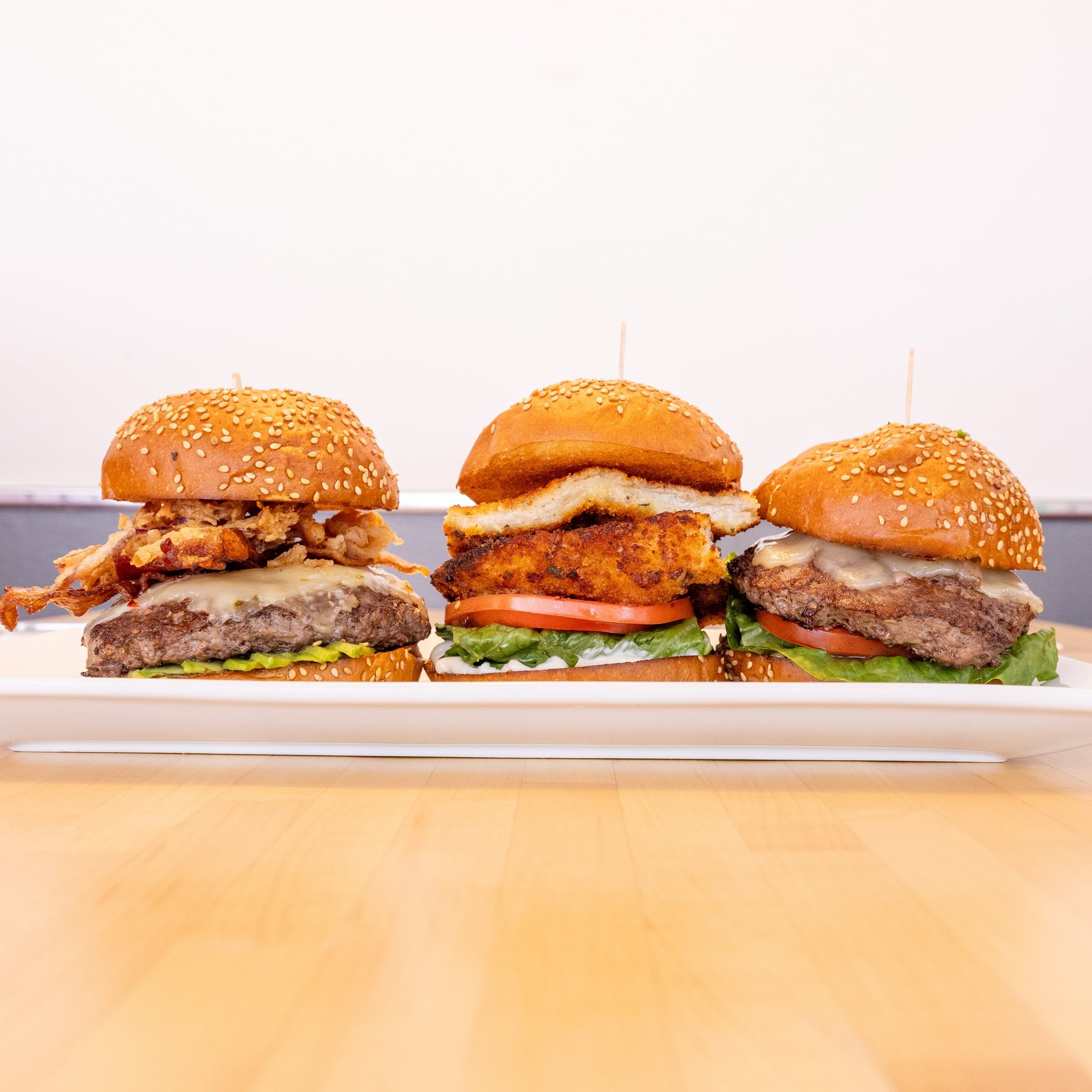 Blackened Angus Burger