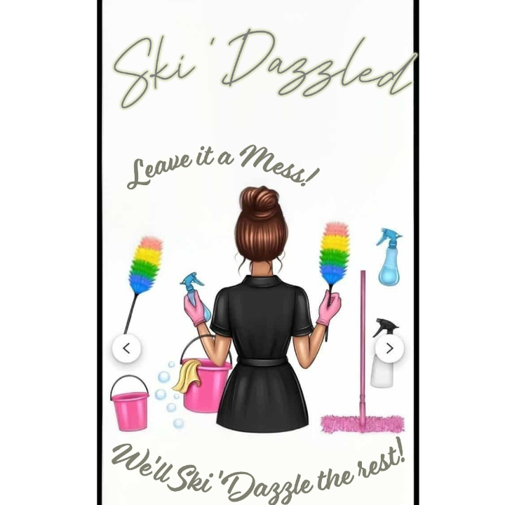 Ski  Dazzled Cleaning Services, LLC Logo