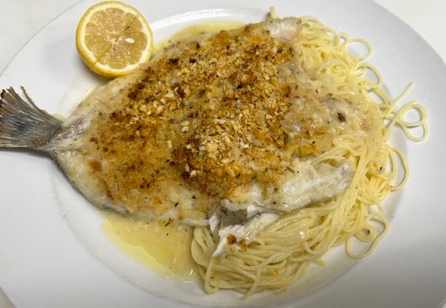 Grouper Oreganata
