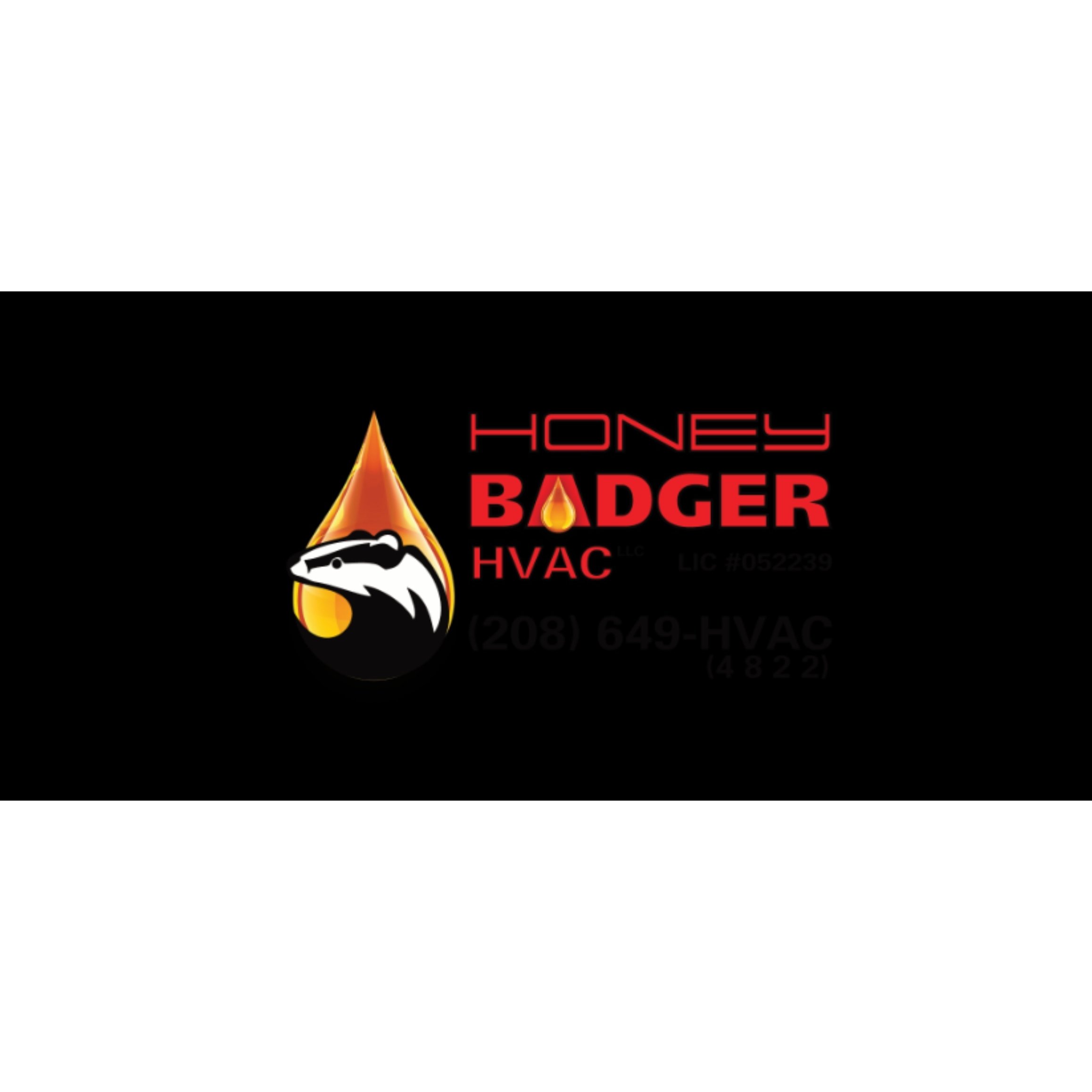 Honey Badger HVAC Logo