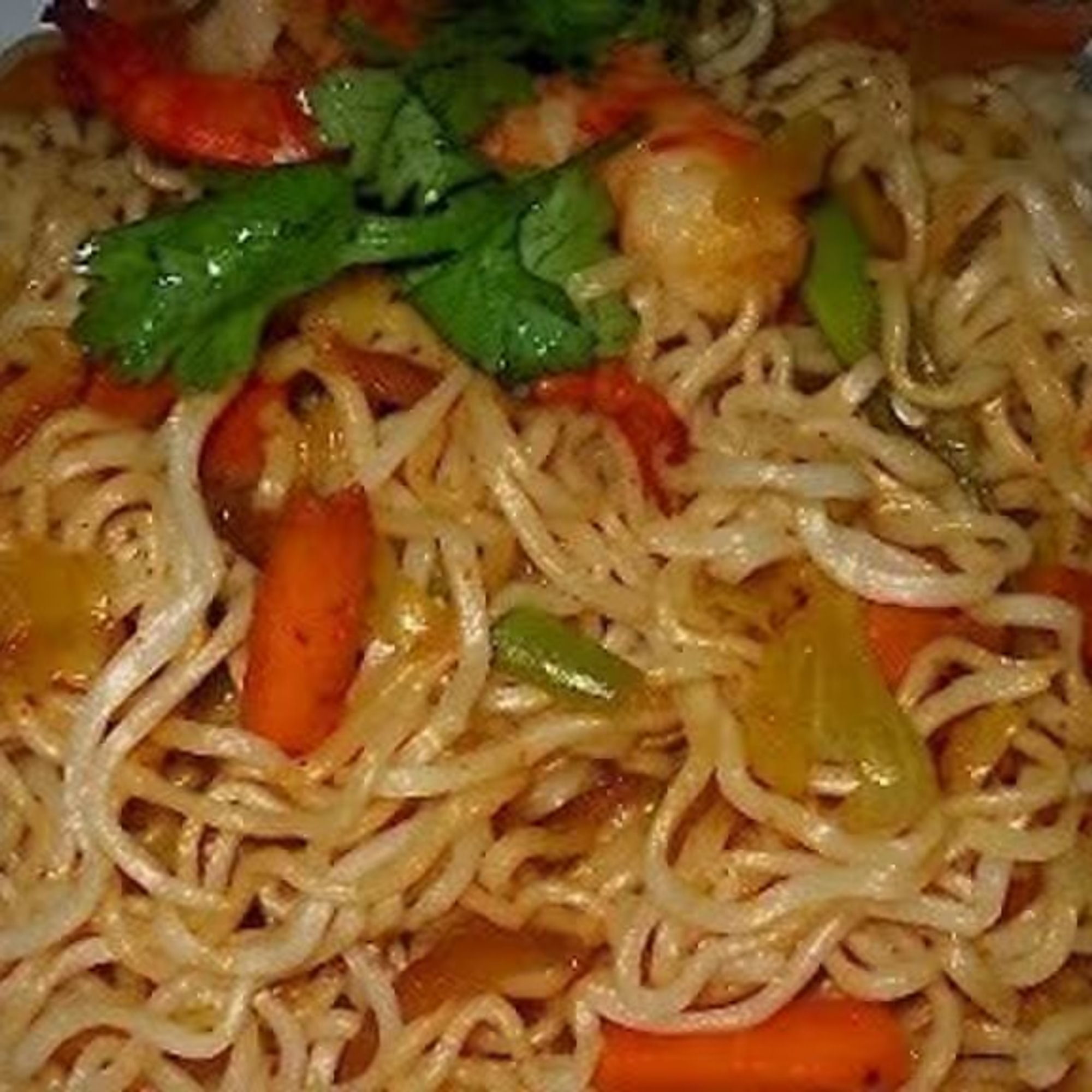 Green chili noodle regular pack