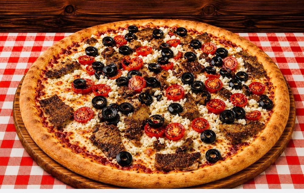 Large Greek Gyro Pizza 14 (Greek Style)