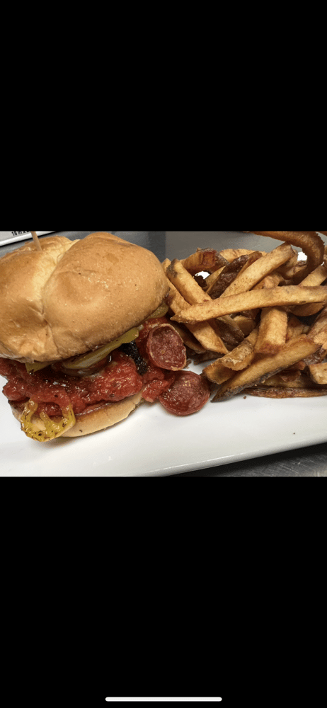 Ridiculous Pizza Burger