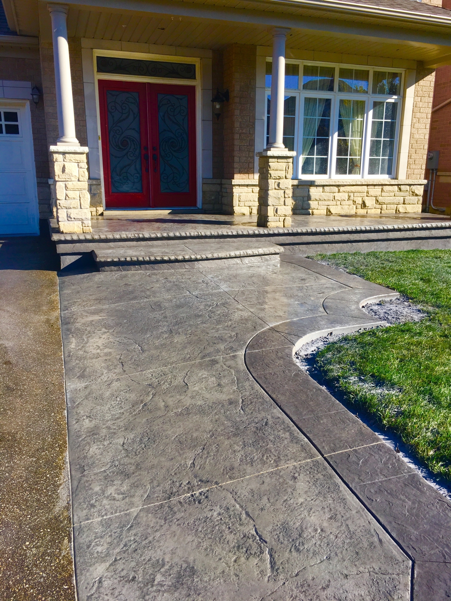 Oasis Stamped Concrete 150 Clark Blvd Brampton On Concrete Contractors Mapquest