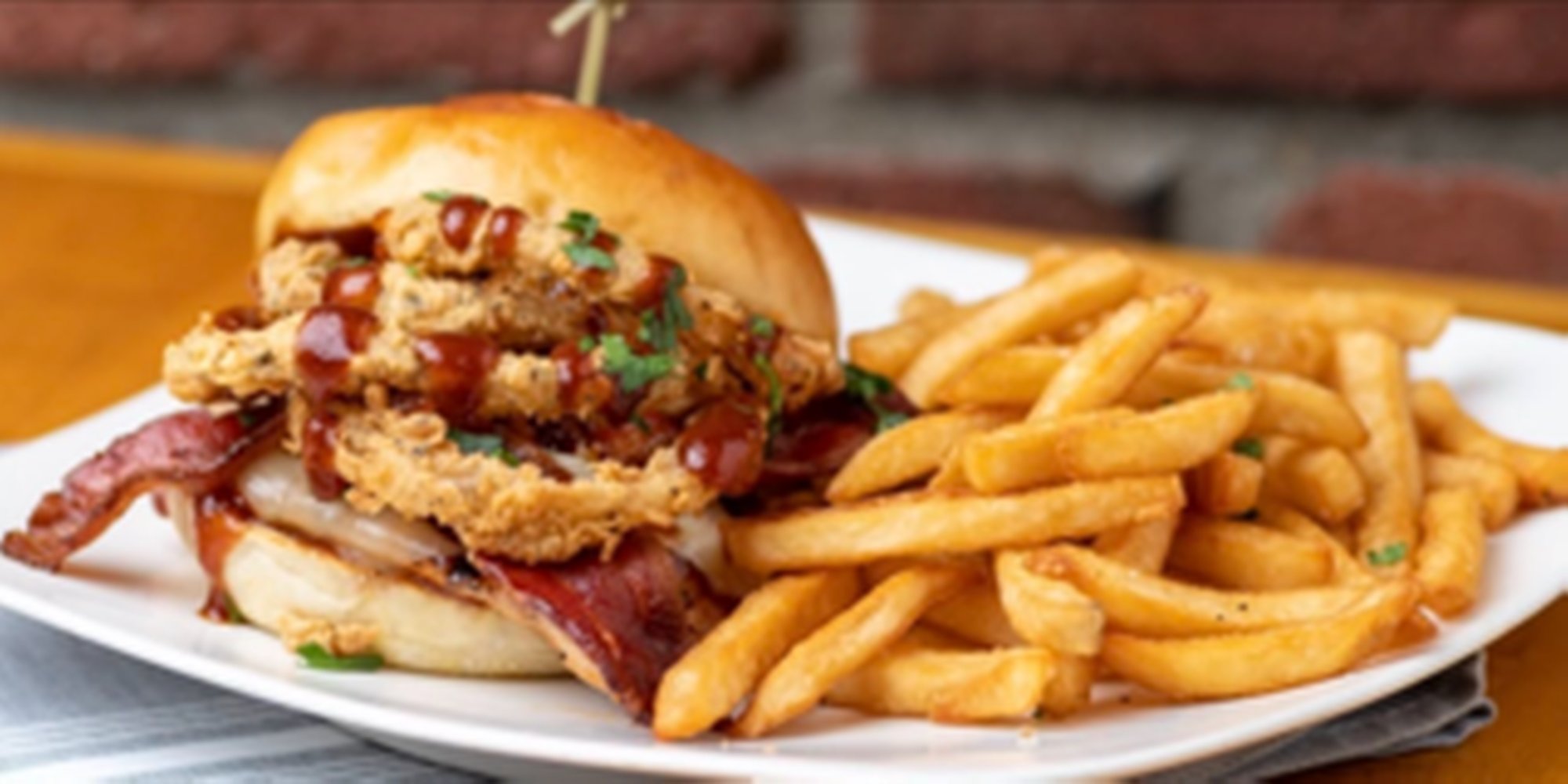 BBQ Chicken Burger