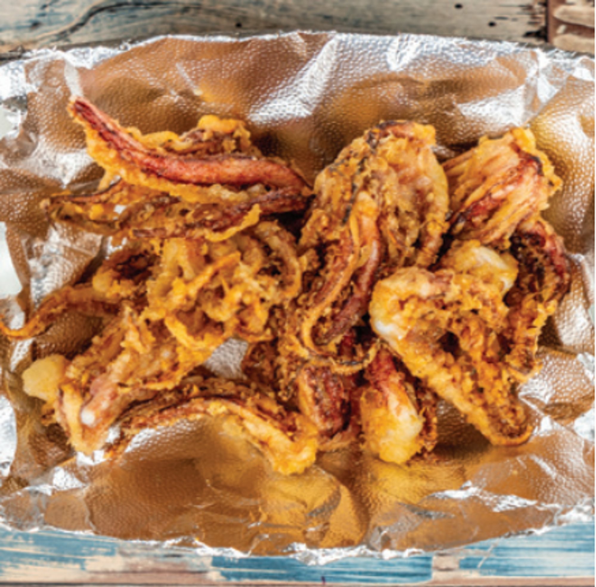 Fried Squid Legs
