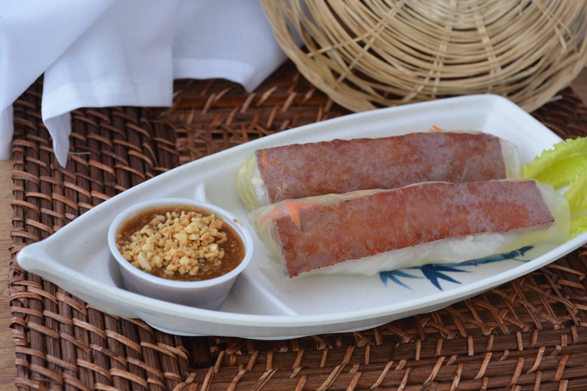102 Grilled Pork Spring Rolls (2pc)